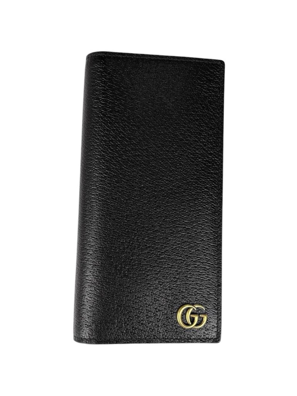 Gucci Wallet Double G Bifold Leather Black